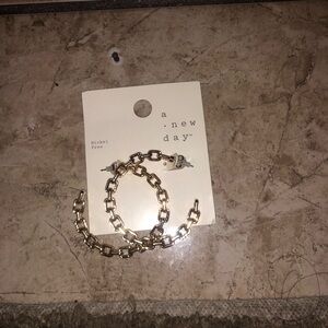 A New Day Gold-Tone Chain Link Earrings